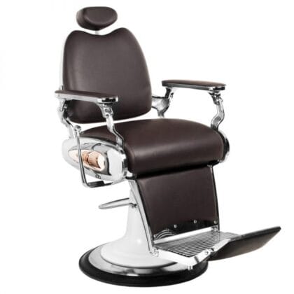 Barber stol MOTO rjav