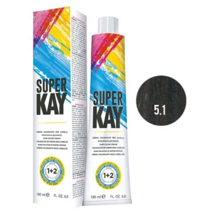 SUPERKAY Barva 180 ML - CASTANO CHIARO CENERE